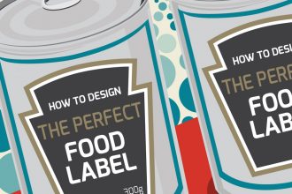 Infographic on Food Label Design