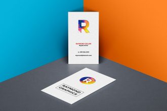 Free Business Card Mockup PSD