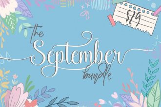 Fonts & Graphics Bundle For September 2016