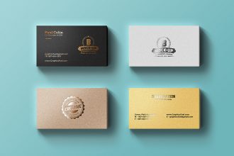 Free Foil Business Cards Templates