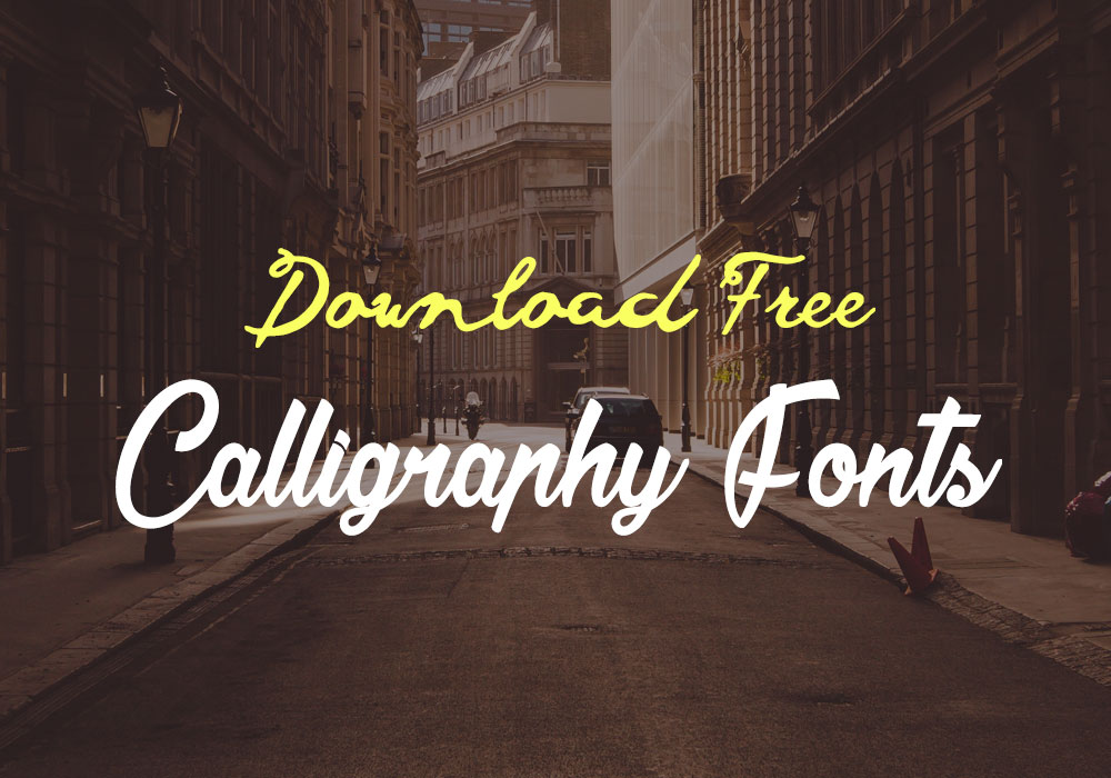 Download These Calligraphy Fonts for Free