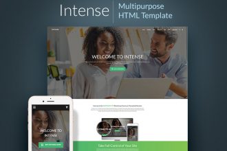 Intense Multipurpose HTML Website Template