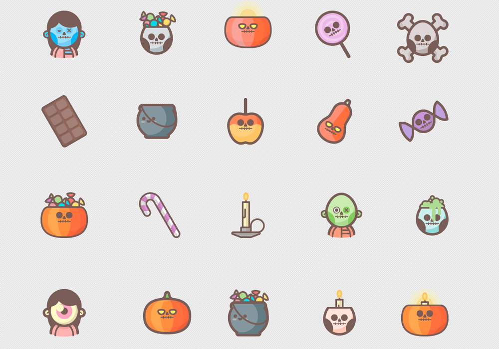 Free Halloween Icons Pack