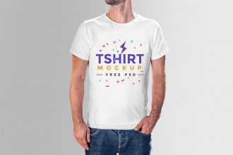 TShirt Mockup PSD Template