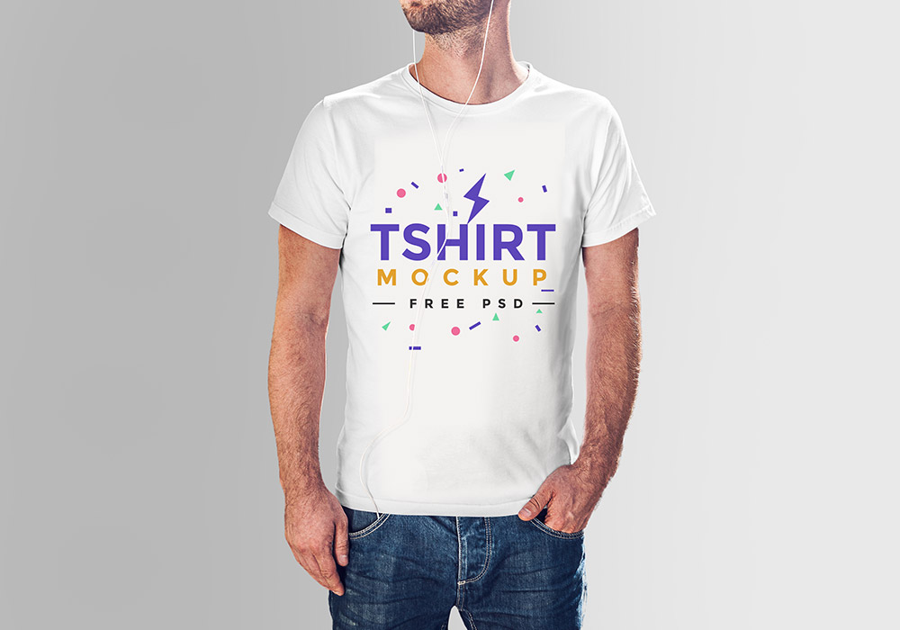 Free Tshirt Mockup PSD