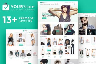 Giveaway YourStore Woocomerce theme