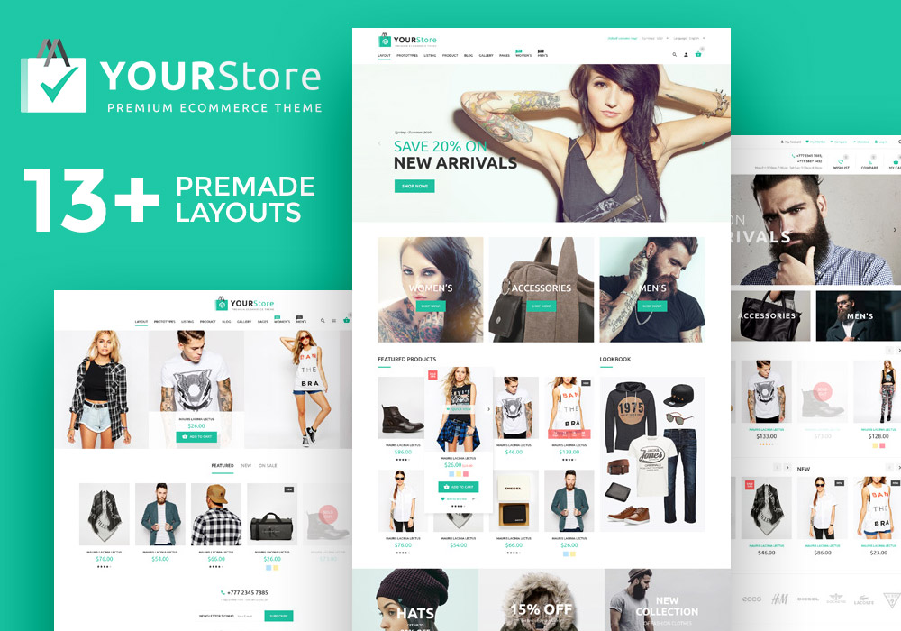 Giveaway: Win 3 Copies Of YourStore – Woocommerce theme