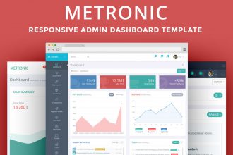 Metronic Admin Dashboard Template