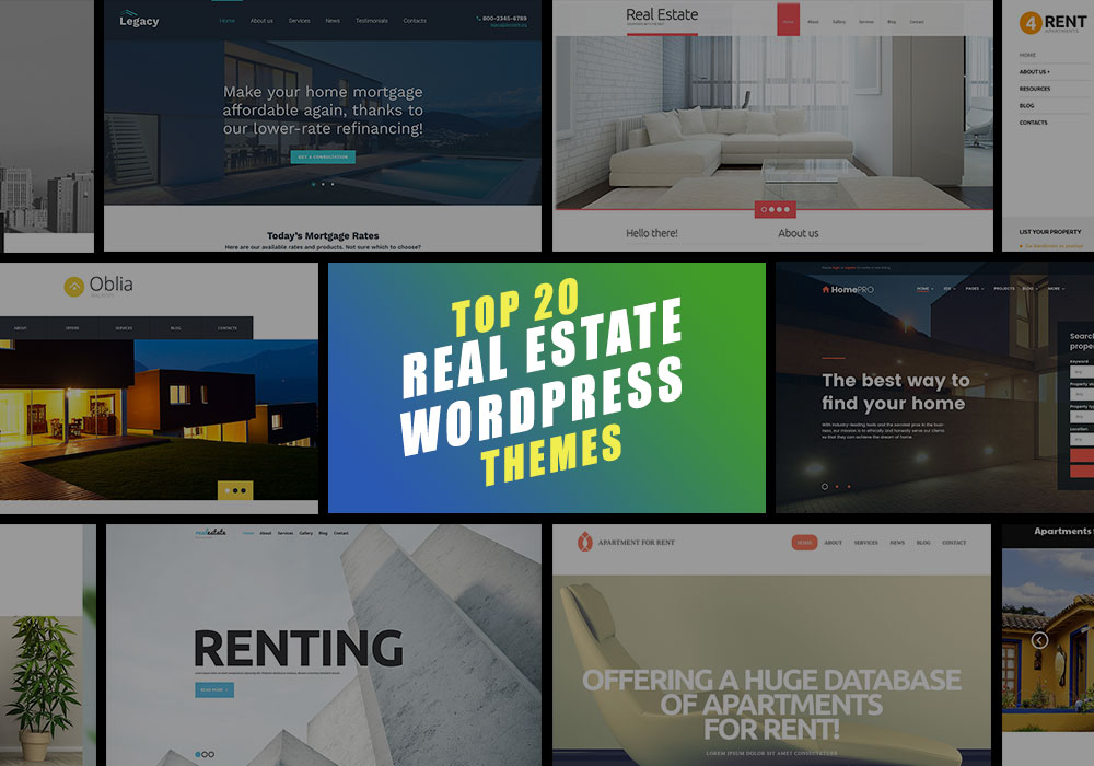 Top 20 WordPress Real Estate Themes