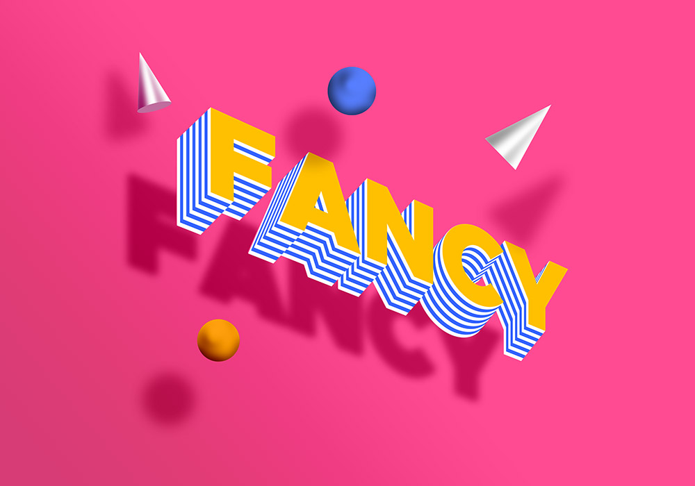 Fancy Text Effect PSD