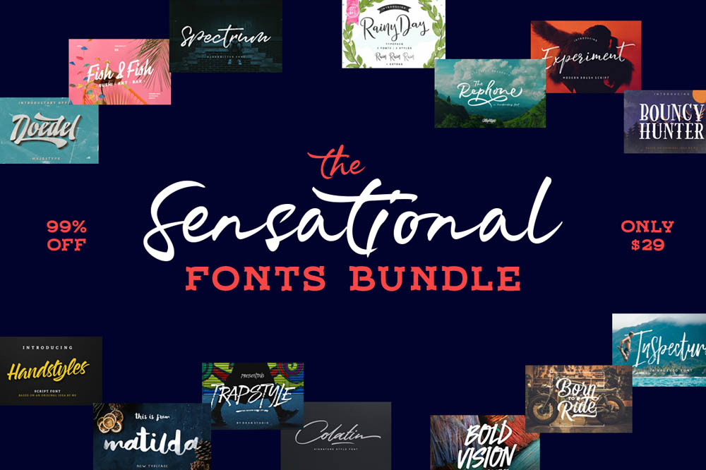 33 Sensational Fonts Every Designer Should Have