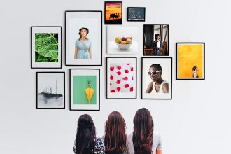 Wall Frames Gallery Mockup