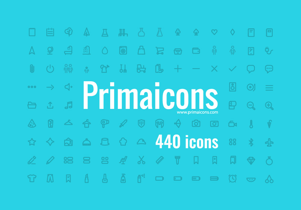 Giveaway: Win 3 Copies of Web Icons & Fonts from Primaicons