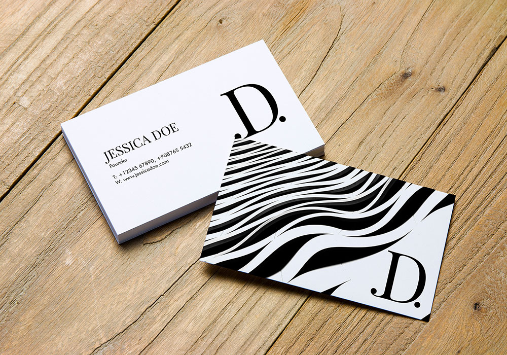 Business Card Mockup PSD