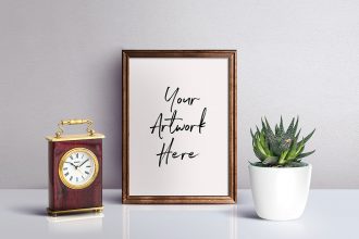 Photo Frame PSD Mockup