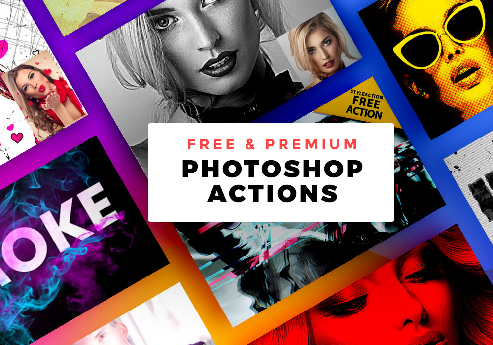 15 Free and Premium Photoshop Actions That Will Save Your Time