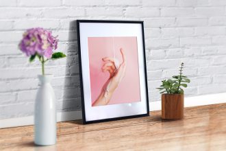 Realistic Frame Mockup PSD