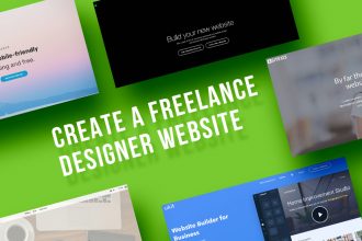 Create Freelance Designer Website