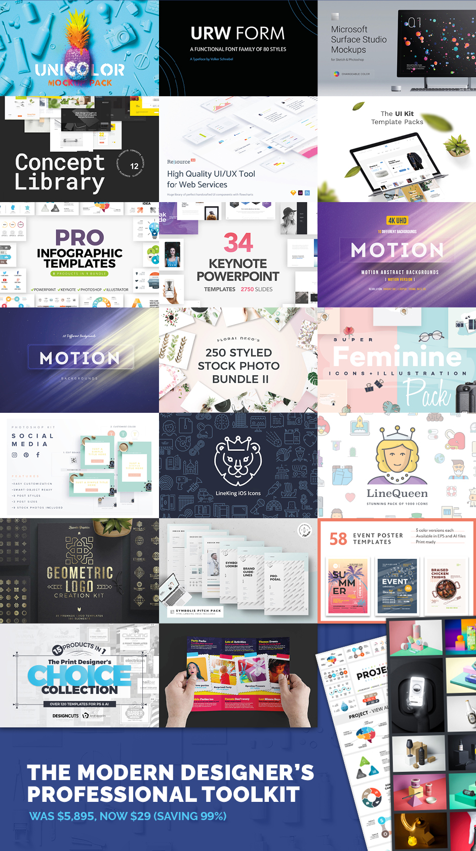 Modern Designers Professional Tookit