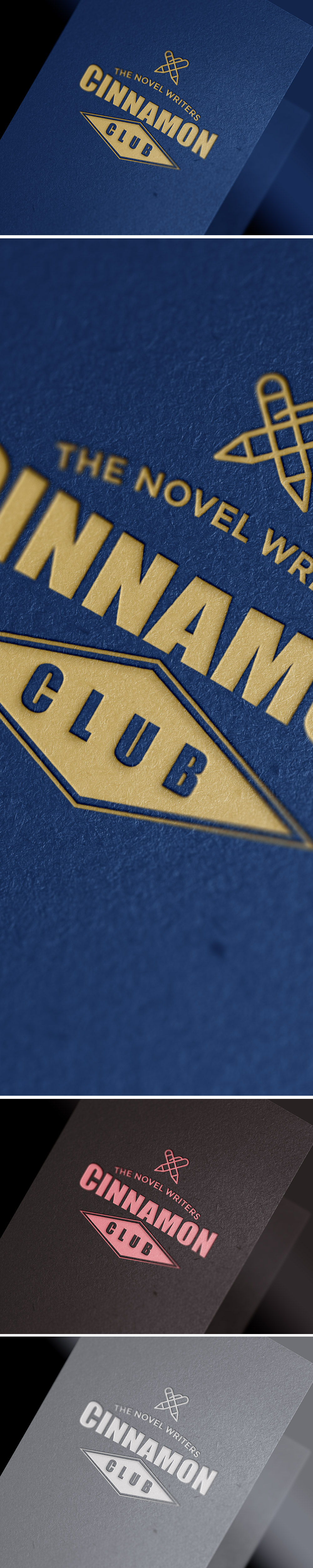 Close-up Logo Mockup PSD