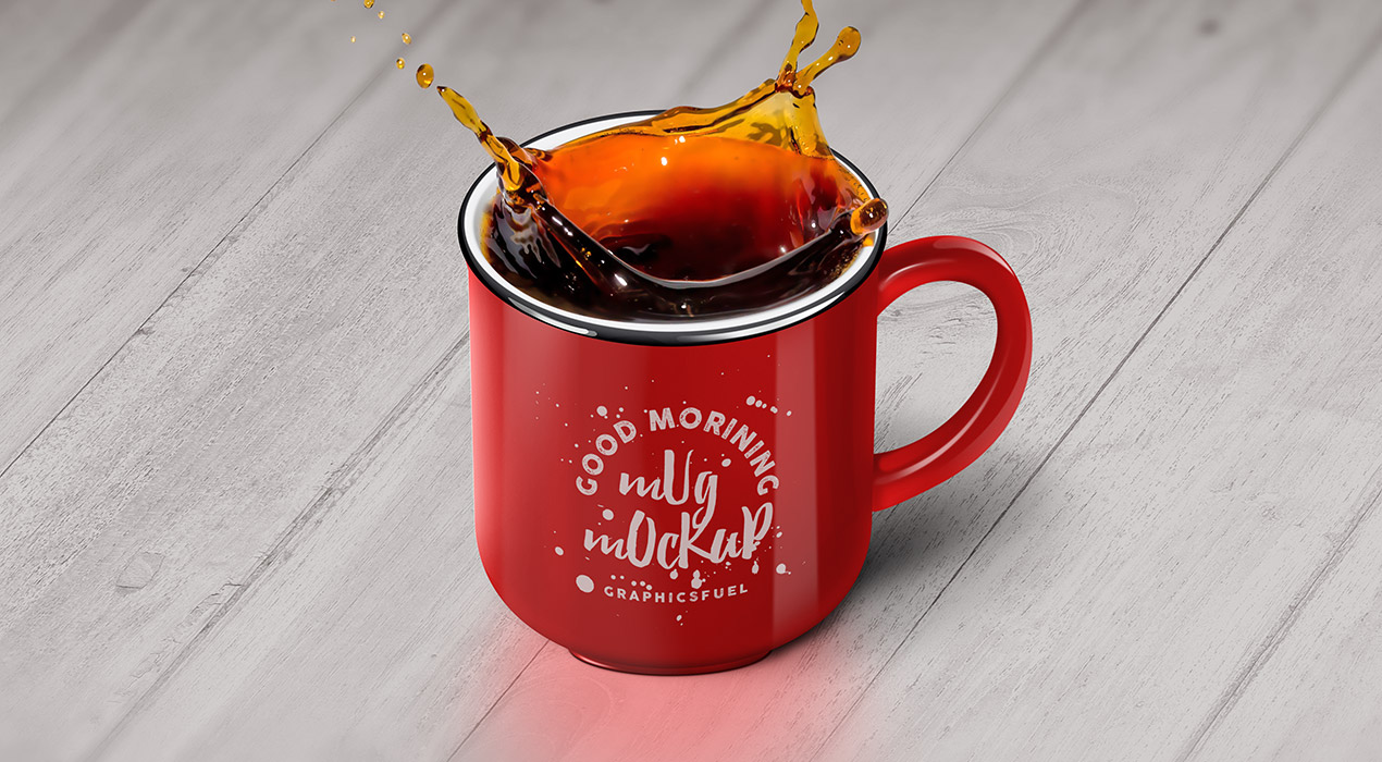 Coffee Mug Mockup PSD