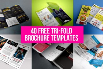 40 Free Tri-fold Brochure Templates