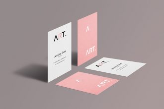 Perspective Business Card Mockups