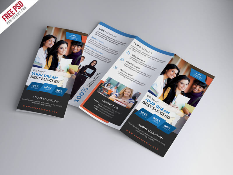 University Education – Free Tri-fold Brochure 