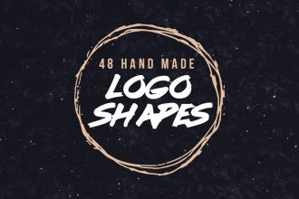 Grunge Logo Shapes