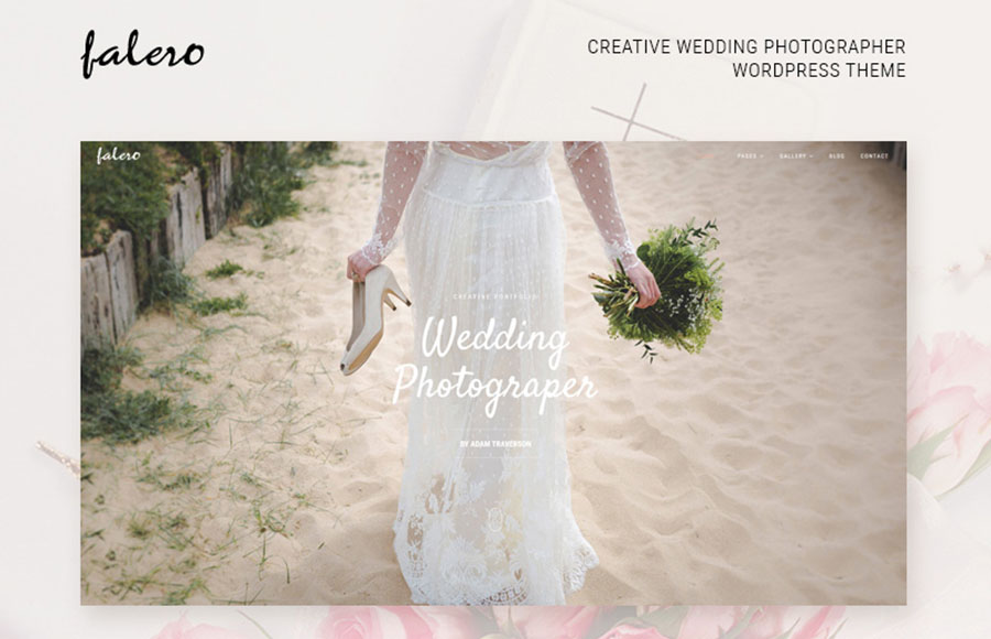 Falero Wedding Photographer WordPress Theme