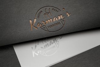 Branding Logo Mockup PSD