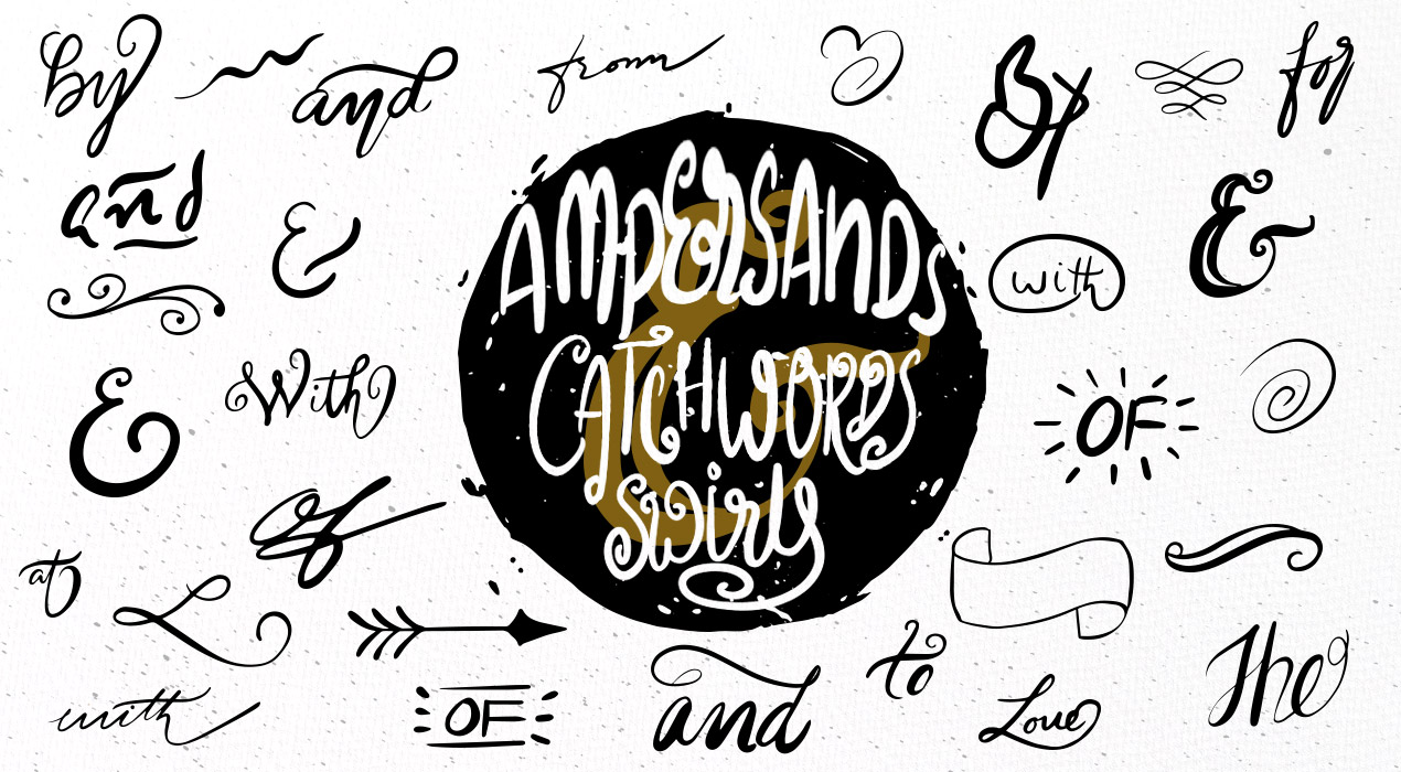 Hand drawn Vector Catchwords