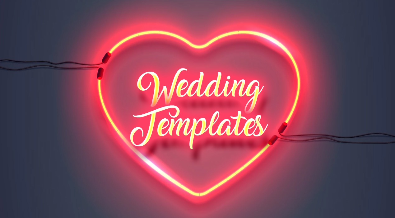 15 Top-Rated Wedding Templates to Make Your Valentine’s Day Worth Remembering