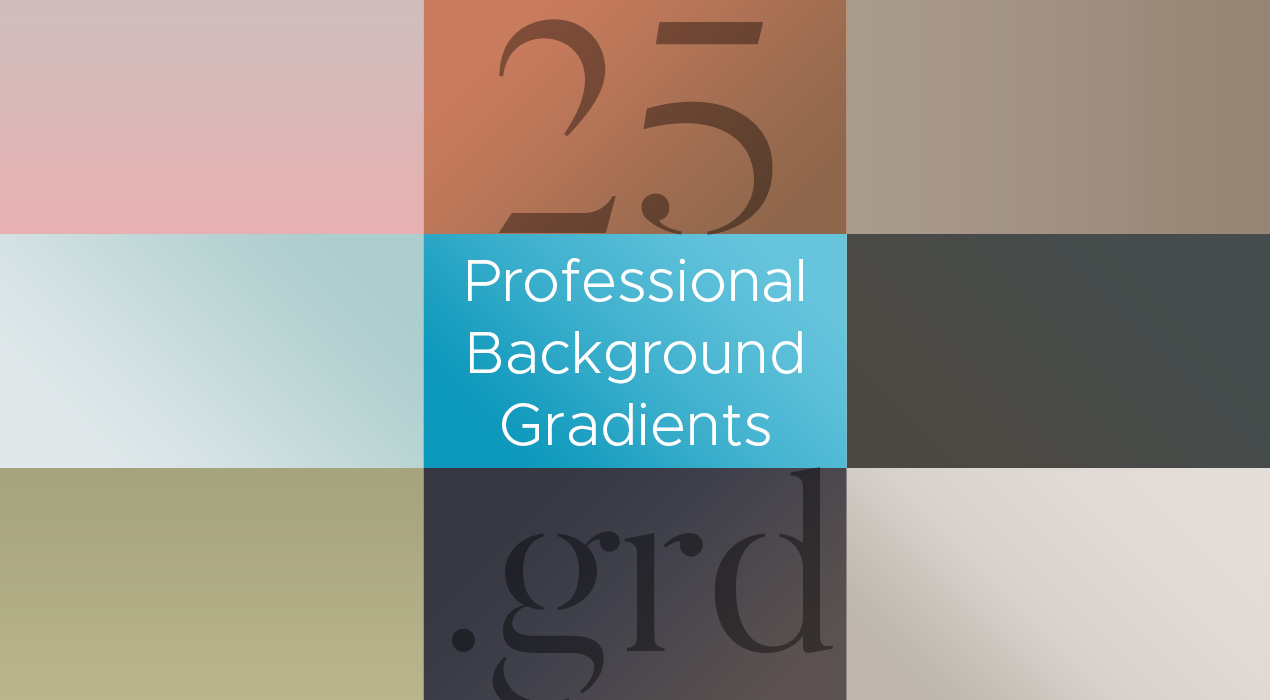 25 Professional Gradient Backgrounds