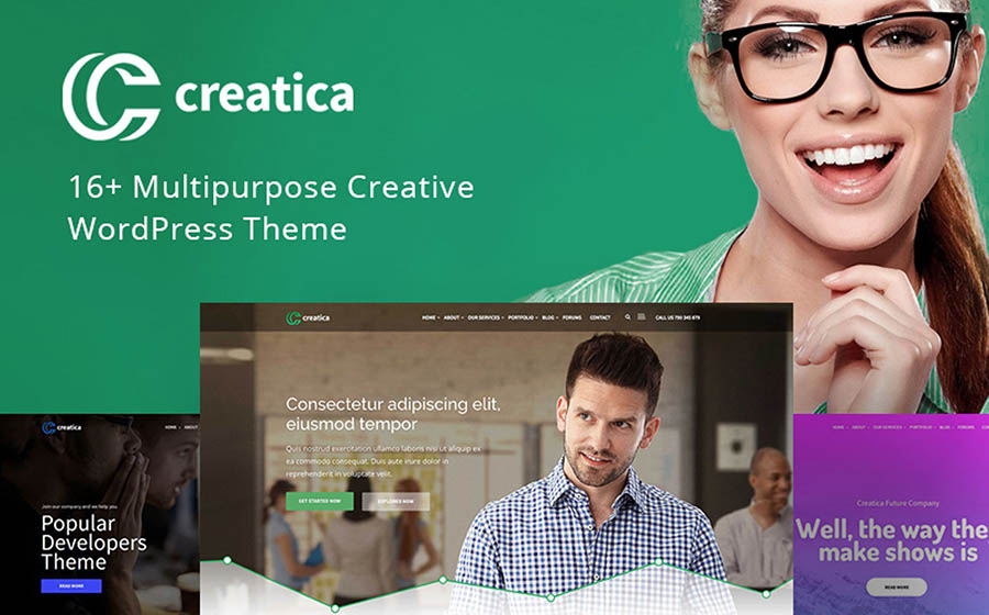 Creatica - Multipurpose WordPress Theme