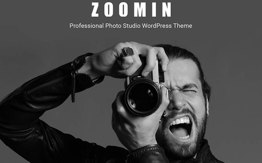 Zoomin - Photographer Portfolio WordPress Theme