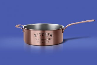 Cooking Pan Mockup PSD