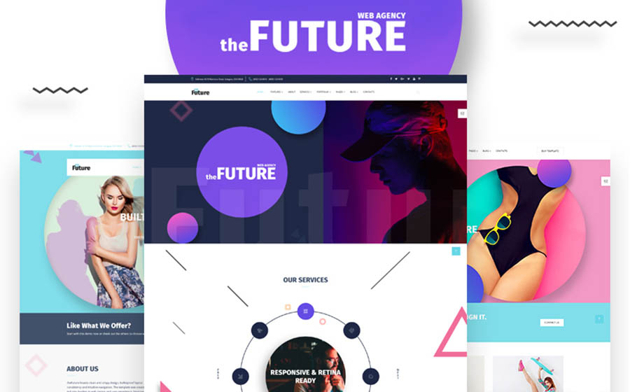 The Future Multipurpose HTML5 Template 