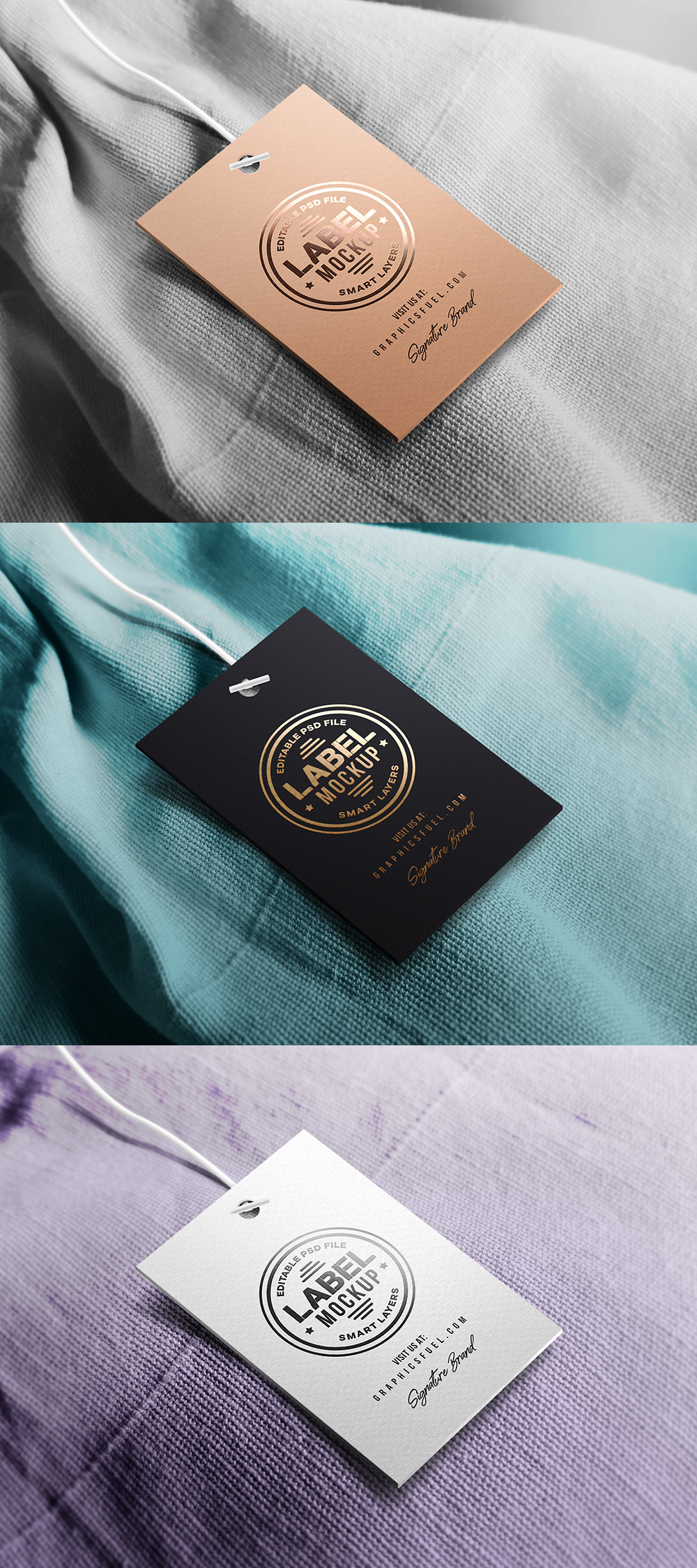 Clothing Tag Mockup