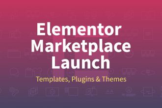 Elementor Marketplace Launch