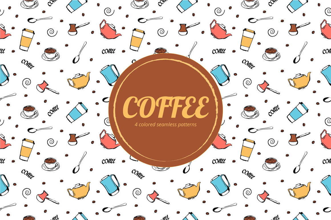 Coffee Vector Pattern