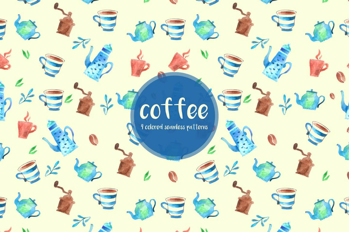 Coffee Vector Pattern