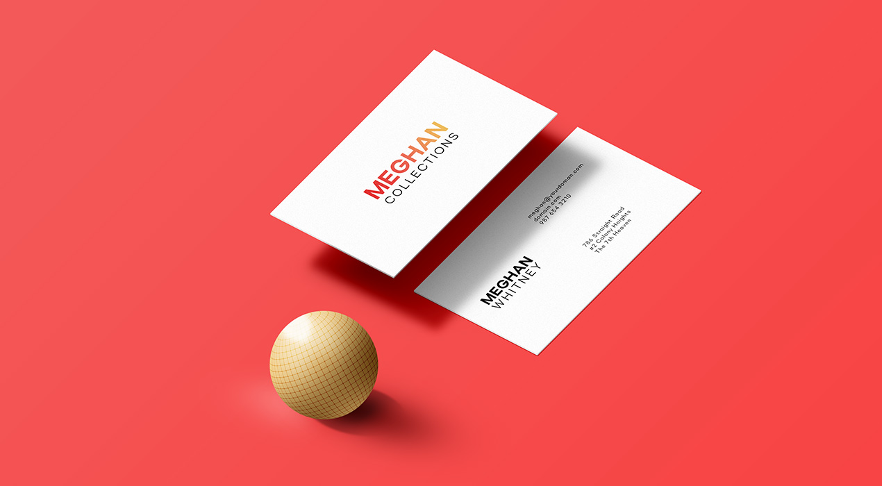 Business Card Mockup PSD