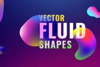 Vector Fluid Shapes