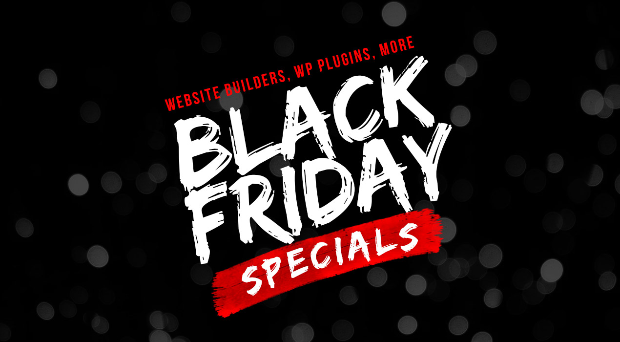 Check Out These Black Friday Specials for Web Designers and Developers