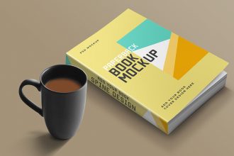 Book Mockup PSD Template