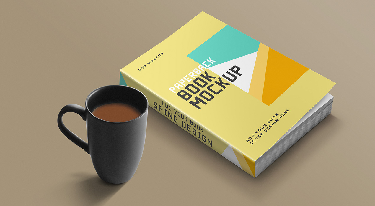 Book Mockup PSD Template