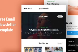Free Email Newsletter Template