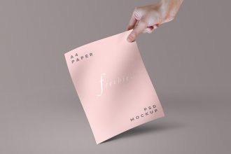 A4 Paper & Magazine Mockups