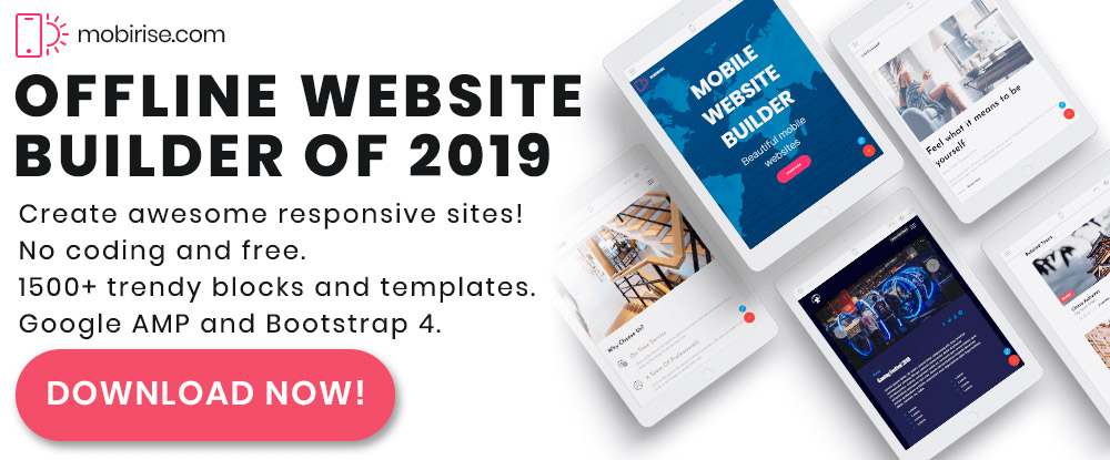 Mobirise Website Builder